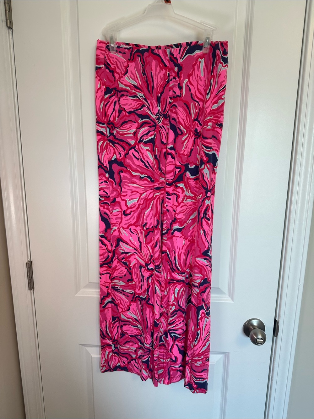Lilly Pulitzer Bright Flirty Navy Georgia May Palazzo Pants